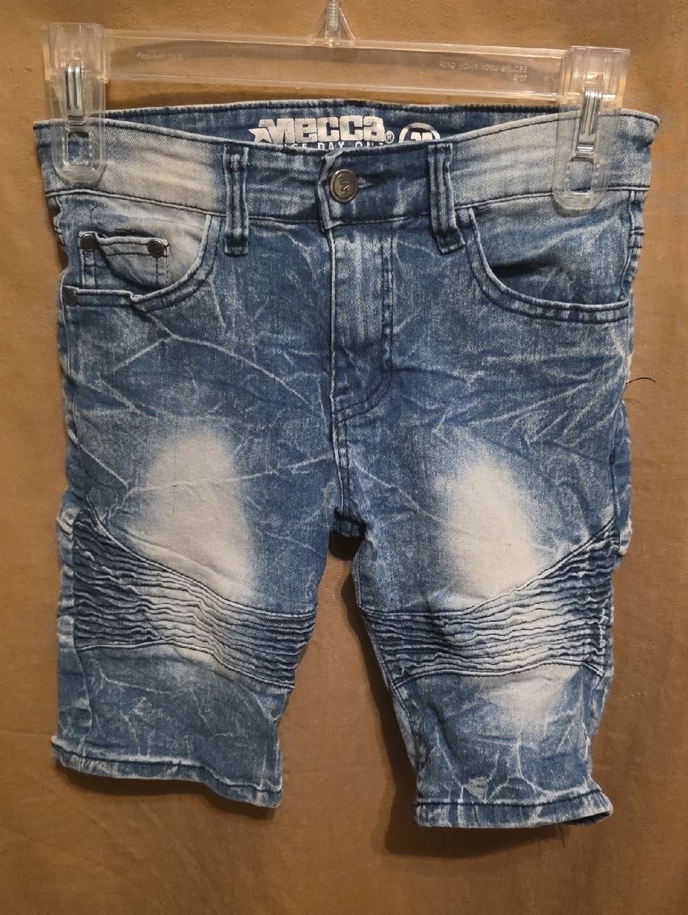 🔥Boys' Stretch Distressed Denim Shorts 8